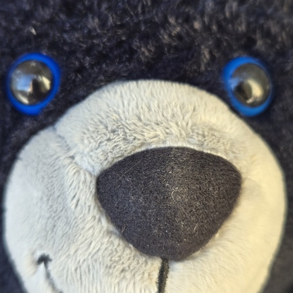 DC Comics Build A Bear Workshop Batman Teddy Bear Stuffed Animal Plush Black EUC - Picture 9 of 16